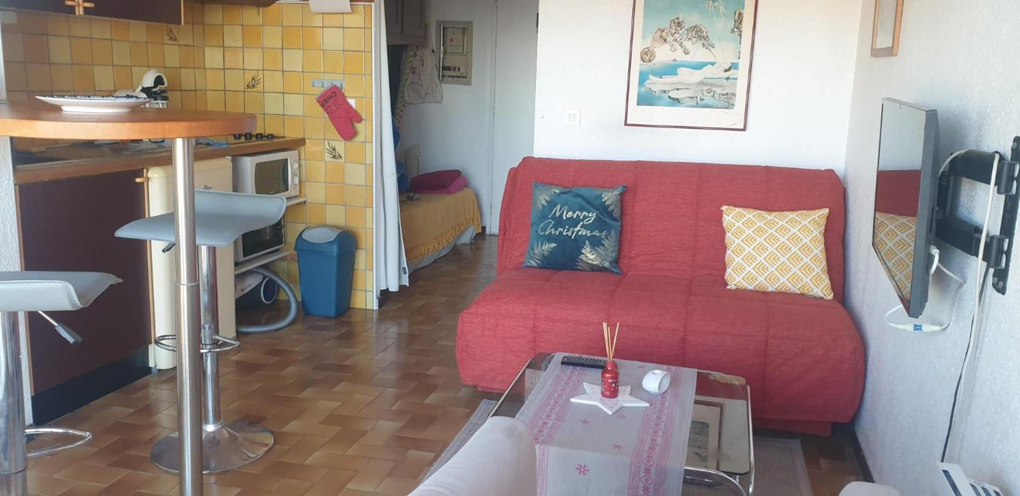 Au Village Coeur De Barcares Studio Vue Mer 3 Couchages Ле-Баркарес Екстер'єр фото