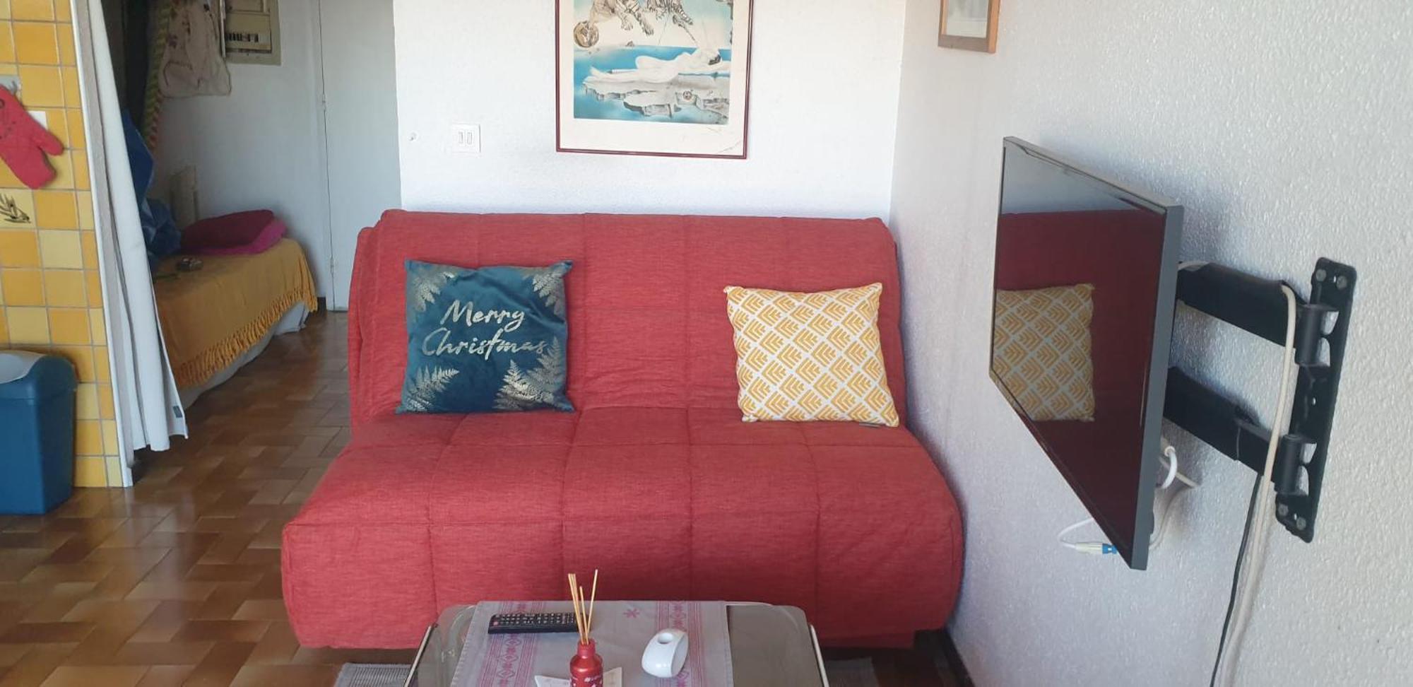 Au Village Coeur De Barcares Studio Vue Mer 3 Couchages Ле-Баркарес Екстер'єр фото